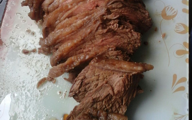 Picanha no sal grosso e forno