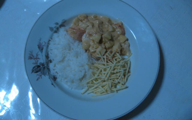 Estrogonofe vegetariano