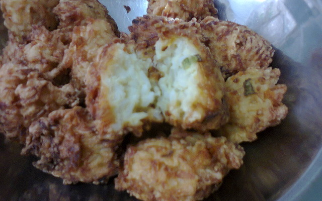 Bolinhos de arroz fácil