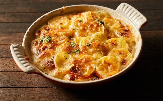 Batata gratinada na air fryer