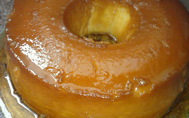 Pudim de milho verde