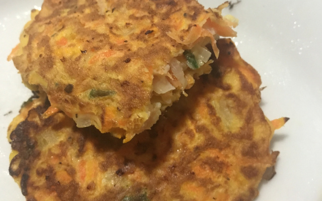 Hambúrguer de cenoura