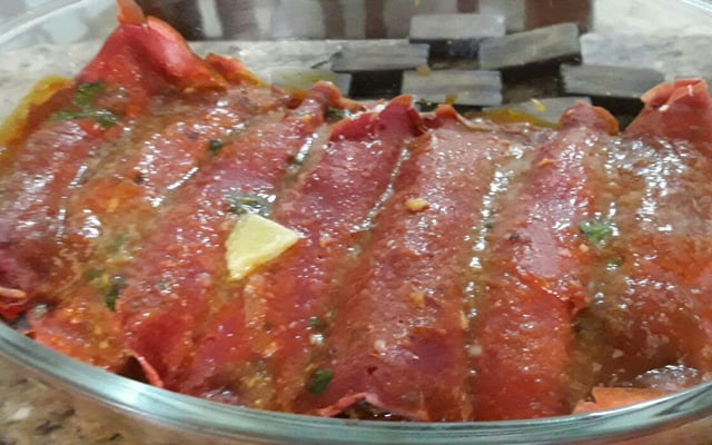 Panqueca de beterraba