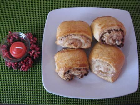 Caracóis de amêndoas