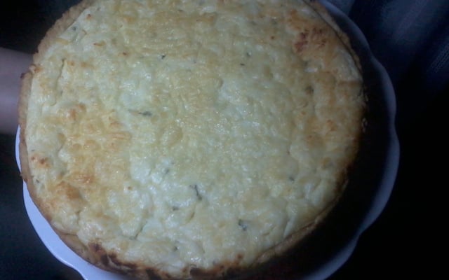 Torta de queijo fresco