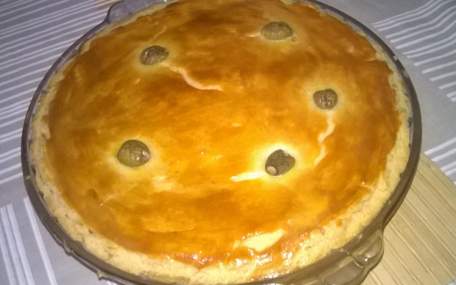 Empadão de bacalhau