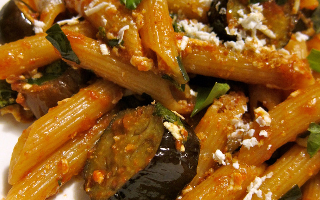 Espaguete à la Norma