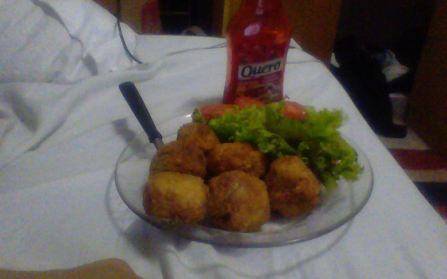 Bolinho de arroz simples da Valéria