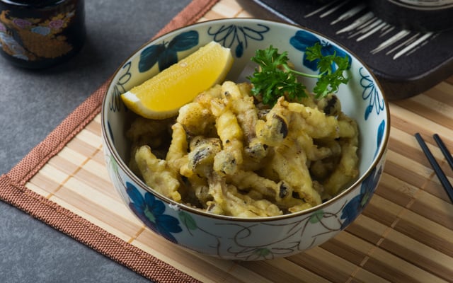 Shimeji empanado crocante 