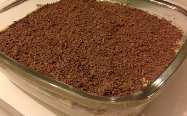 Pavê de café fácil, fácil