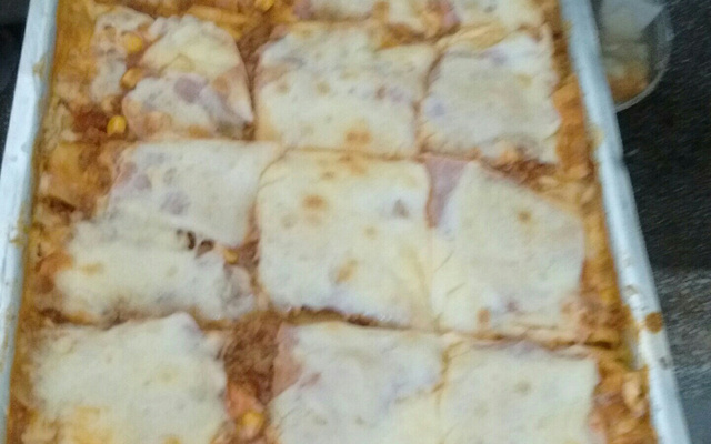 Lasanha de carne moída