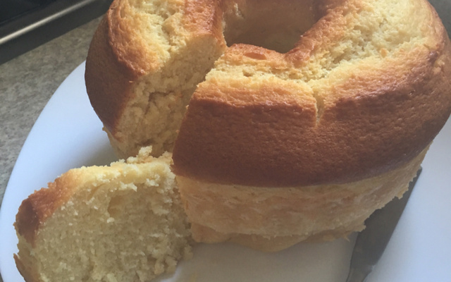 Bolo caçarola de padaria