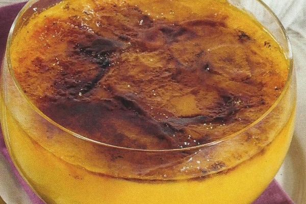 Compota de manga com coco ralado