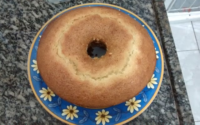 Bolo de laranja de liquidificador