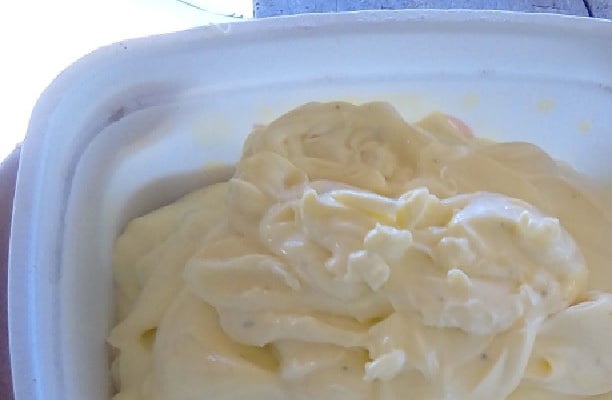 Maionese caseira com limão