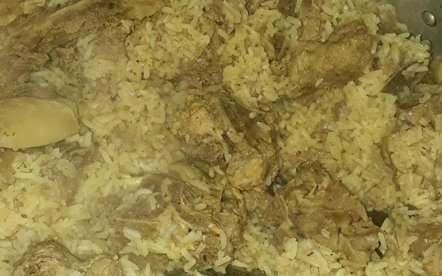 Arroz com suã