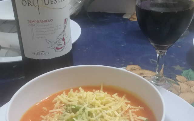 Creme de abóbora com gengibre