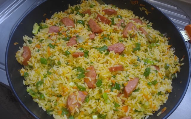 Arroz temperado