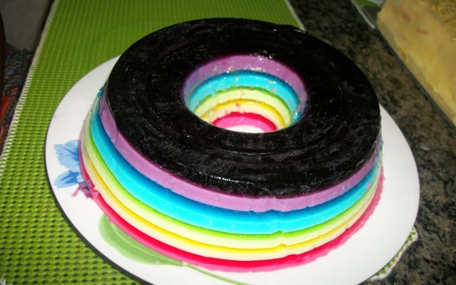 Gelatina arco-íris