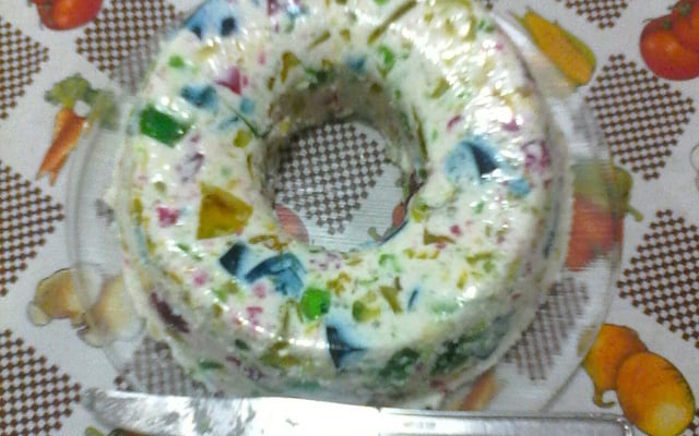 Mosaico de gelatinas