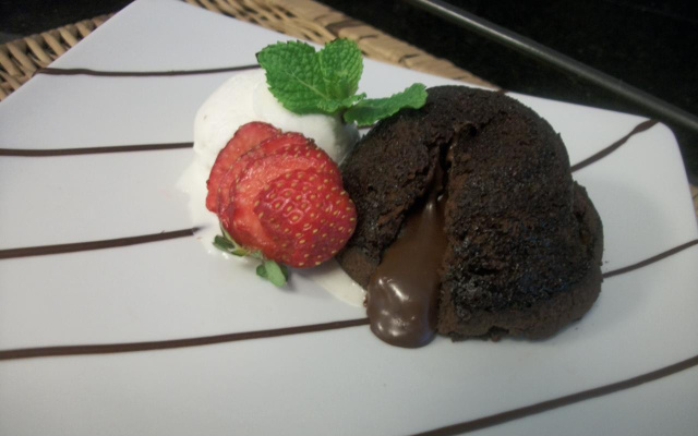 Petit gateau fácil e delicioso