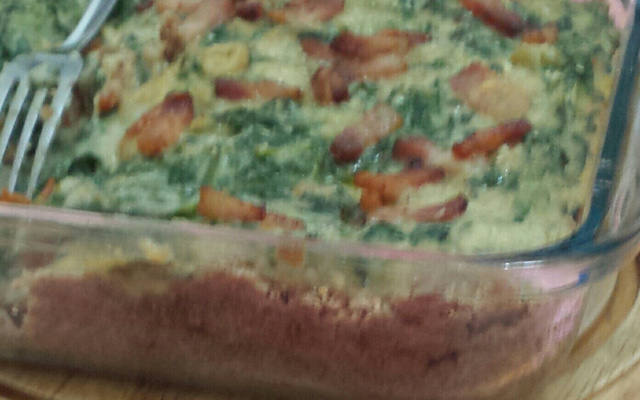 Quiche de escarola