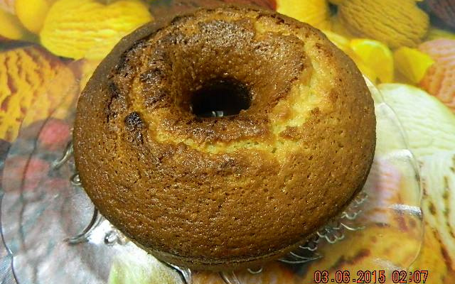 Bolo de laranja inteira