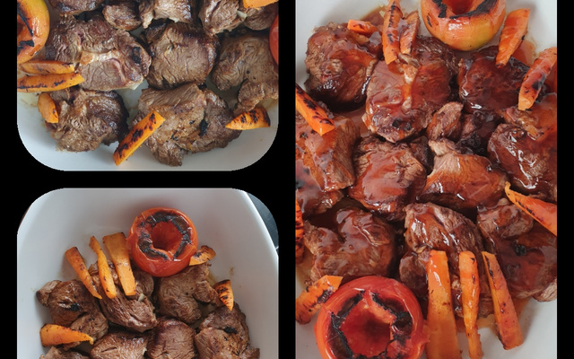 Contrafilé ao vinho