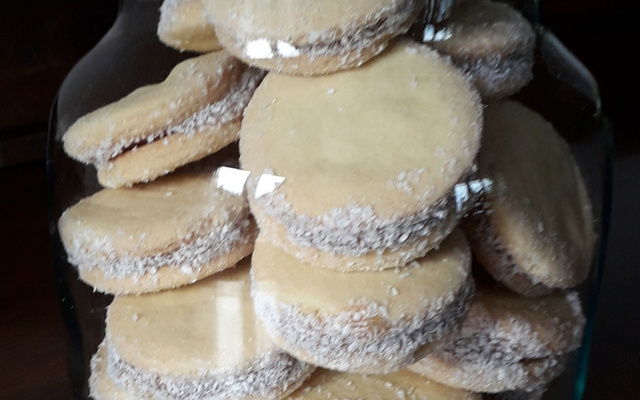 Alfajor de amido de milho (Maisena)