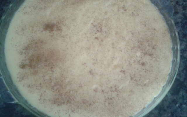 Mingau de milho verde cremoso