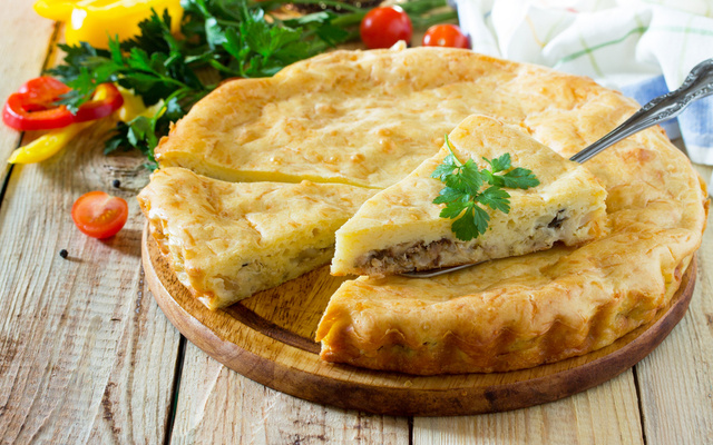 Massa rápida para torta salgada de liquidificador