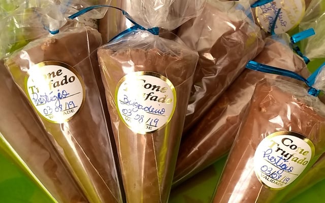 Cone trufado de Prestígio