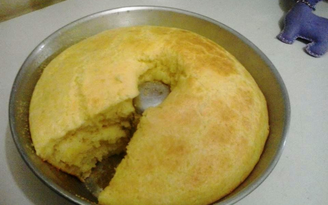 Super pão de queijo