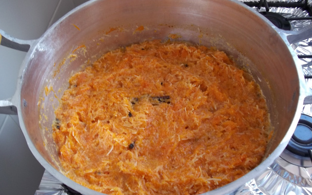 Doce de abóbora caseiro