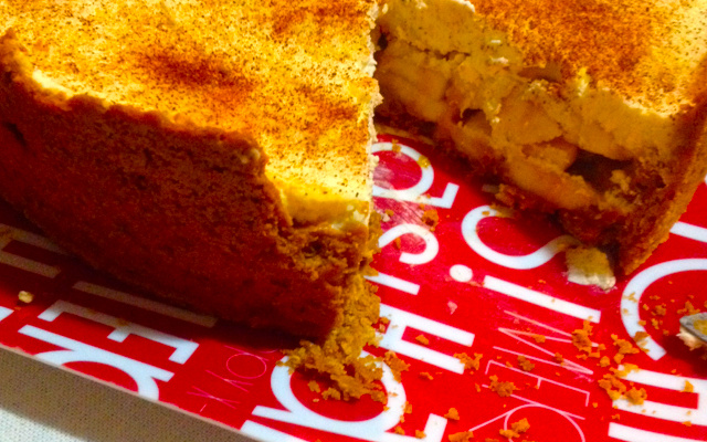 Torta de banana banoffee