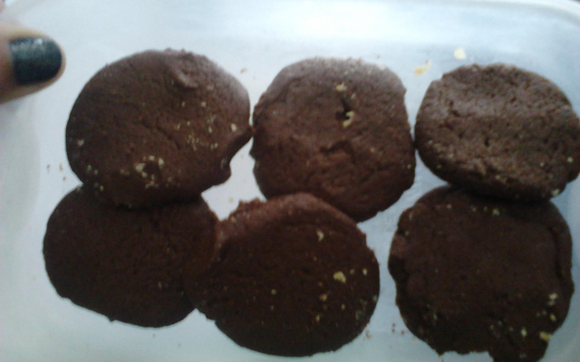 Biscoito fácil de chocolate