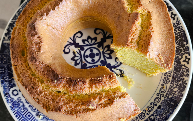 Bolo de casca de abóbora