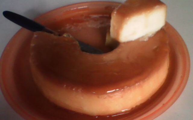 Pudim de pão da maria