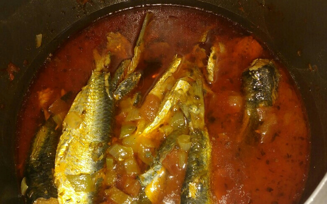 Sardinha na pressão