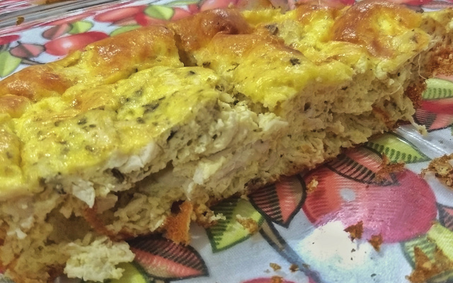Torta de atum low carb