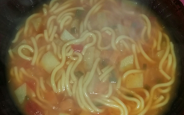 Sopa de legumes na panela de pressão