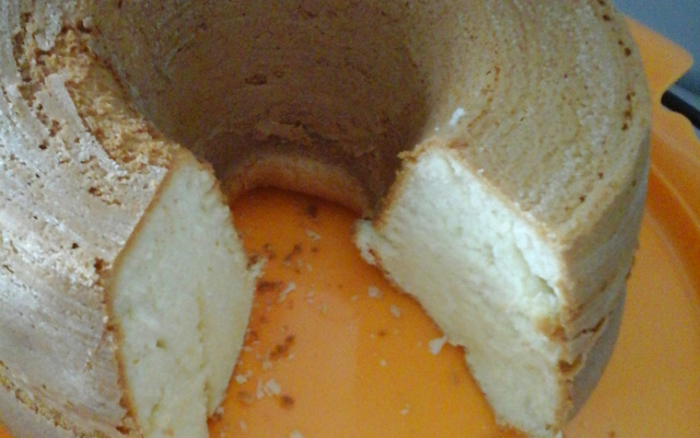 Bolo simples de liquidificador