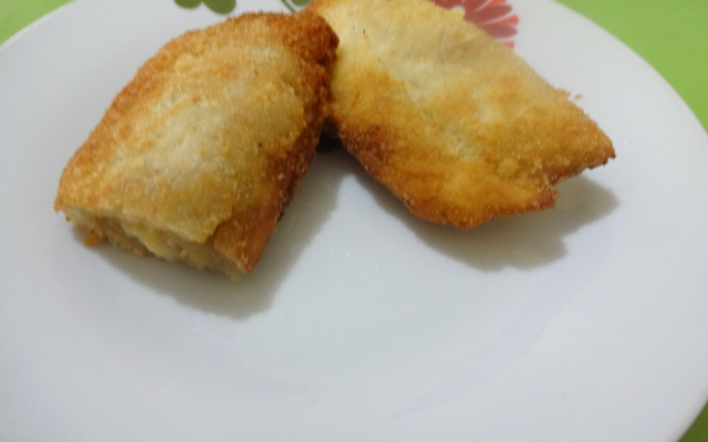 Pastel de pão de forma