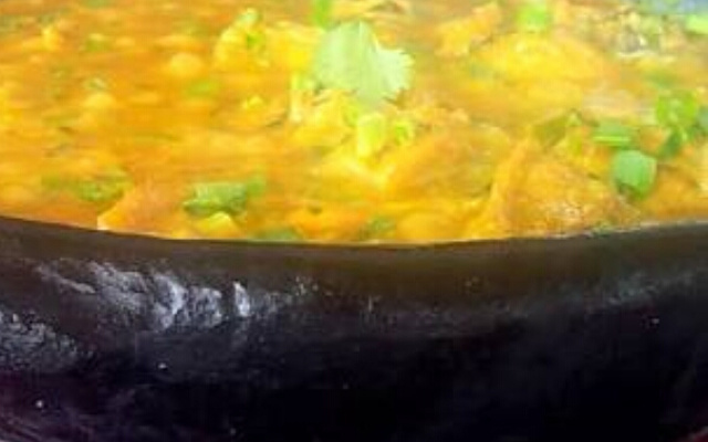 Vatapá de frango da Gabi