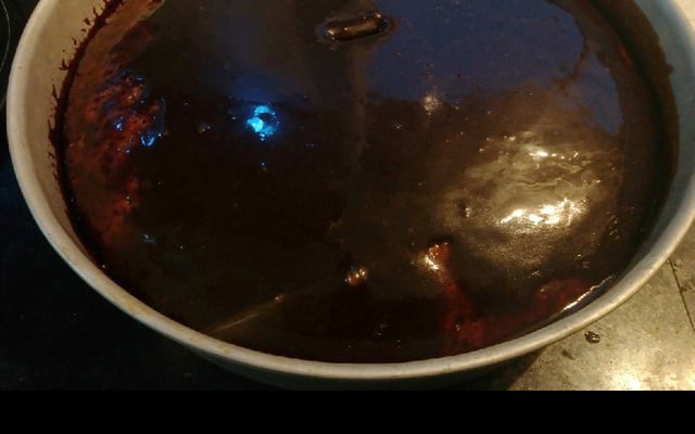 Calda de chocolate da Vó Inez