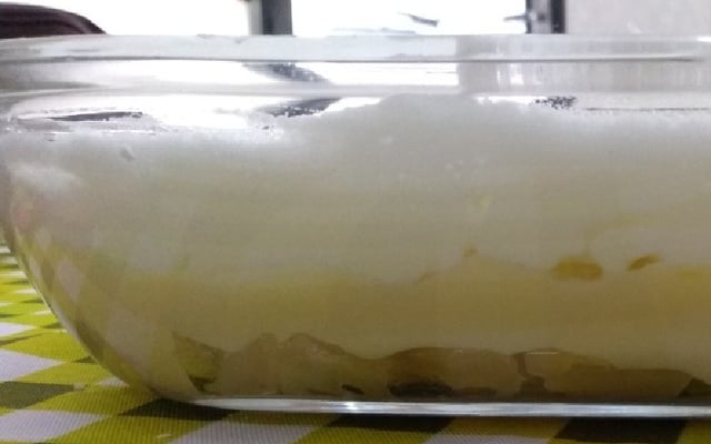 Delícia de abacaxi com coco