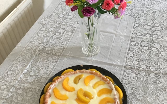 Torta de pêssego
