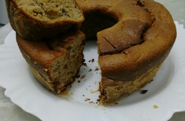 Bolo saudável de banana