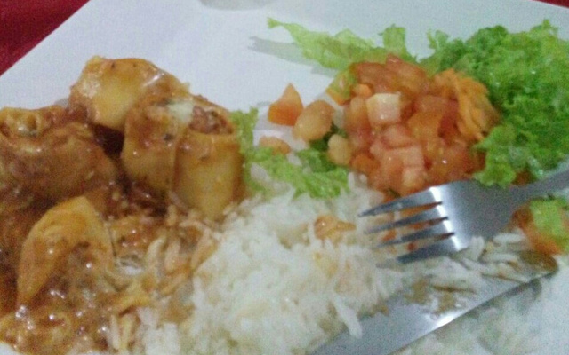 Rondelli de frango com requeijão