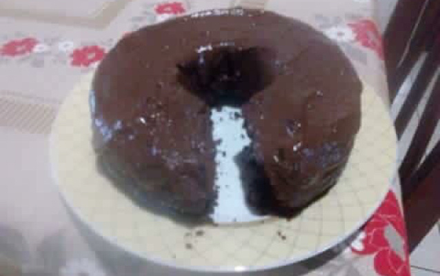 Bolo integral de cacau (sem leite)